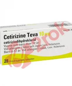 cetirizin receptfritt